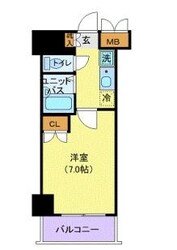 グランシャルム川崎の物件間取画像